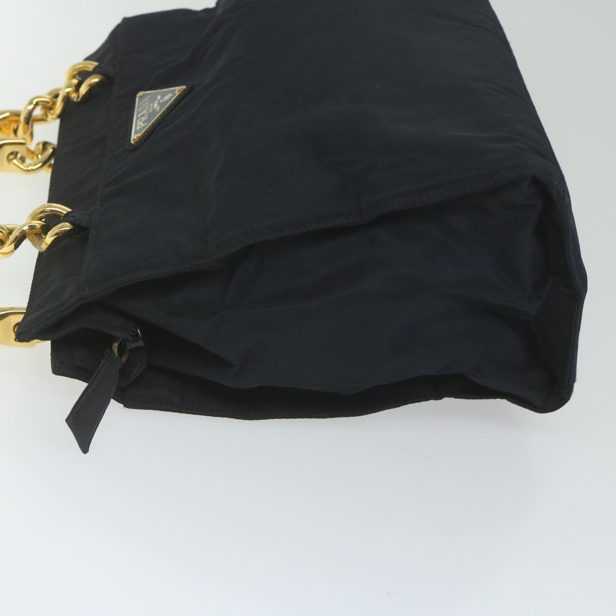 PRADA Hand Bag Nylon Navy 61835
