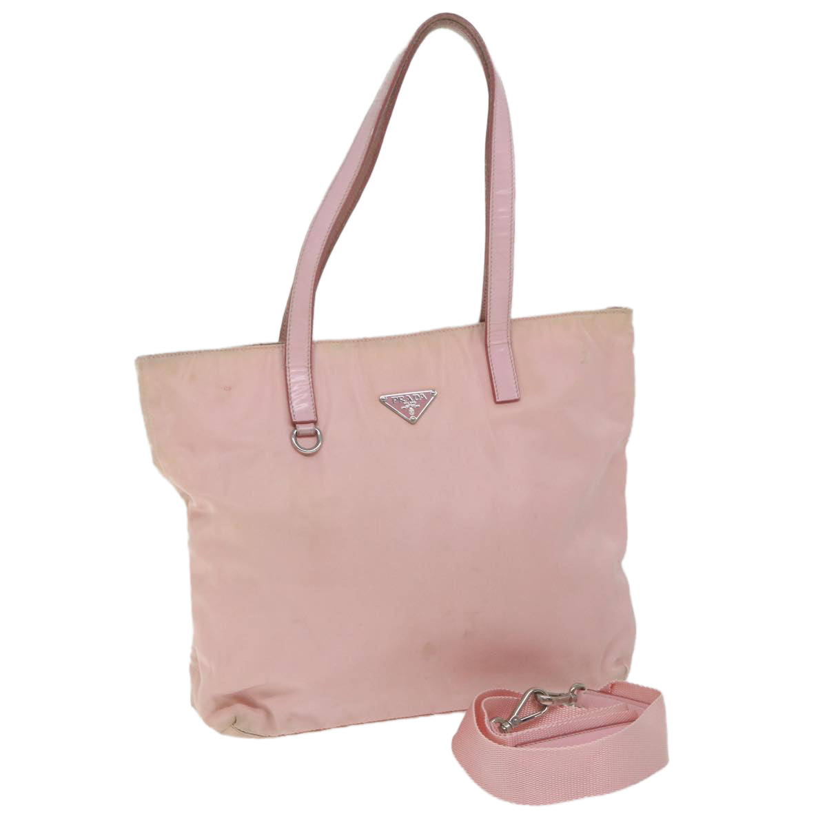 PRADA Tote Bag Nylon 2way Pink 61897