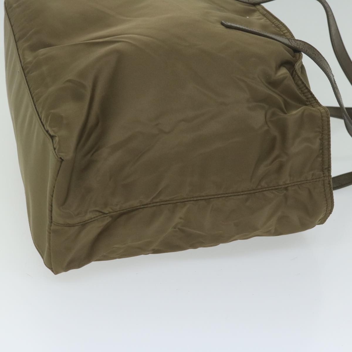 PRADA Tote Bag Nylon Brown 61961