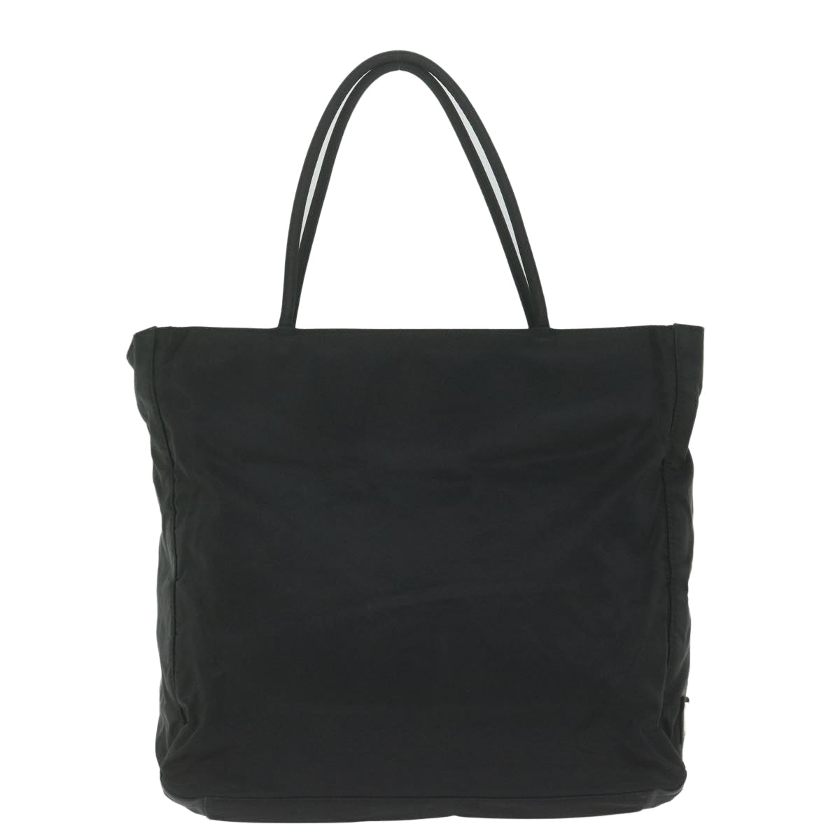 PRADA Hand Bag Nylon Black 62077
