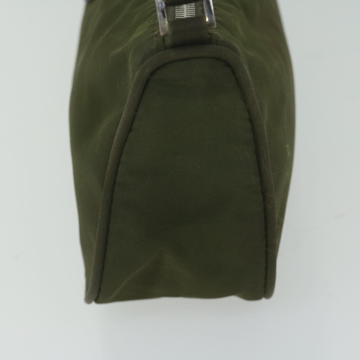 PRADA Accessory Pouch Nylon Khaki 62267