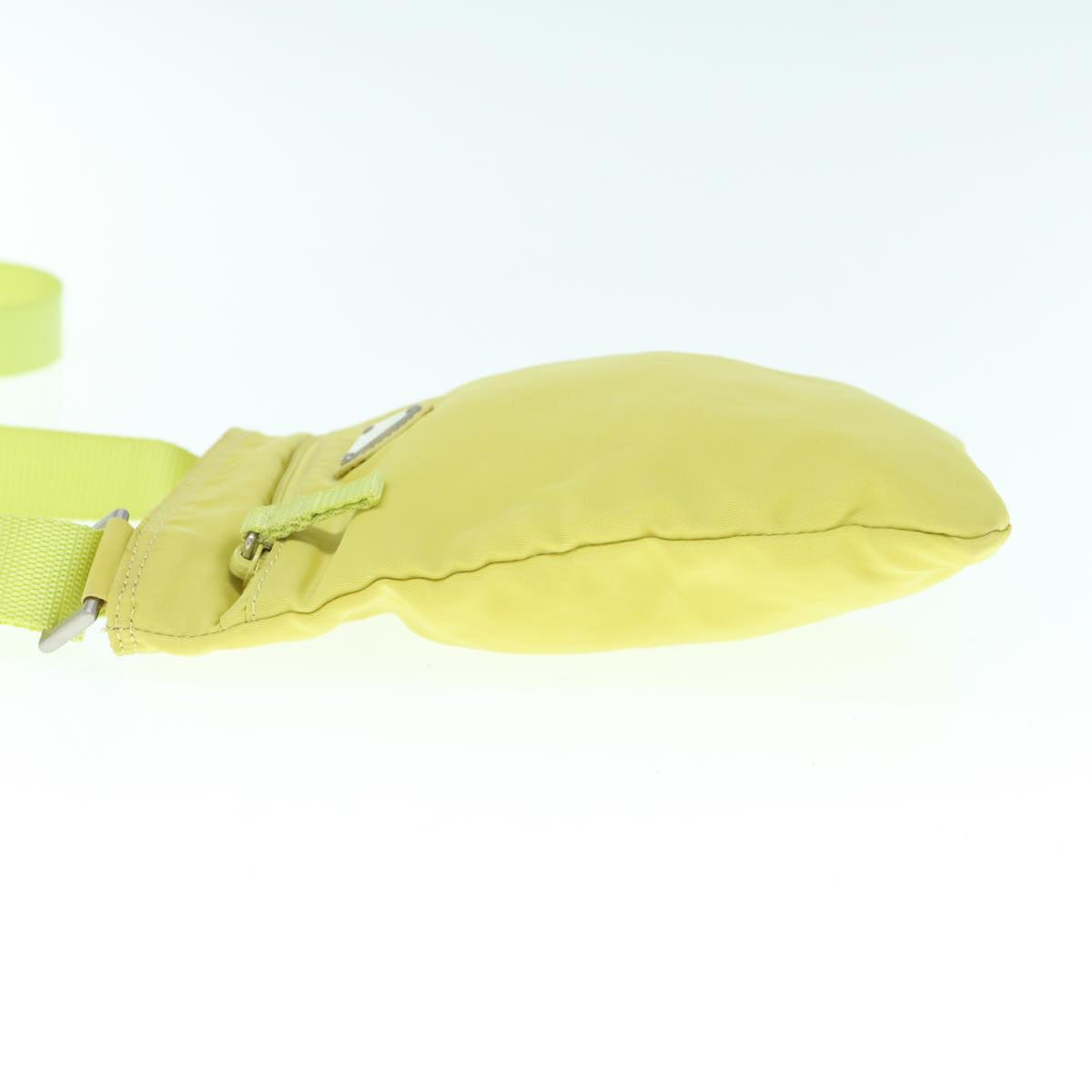 PRADA Shoulder Bag Nylon Yellow 62287