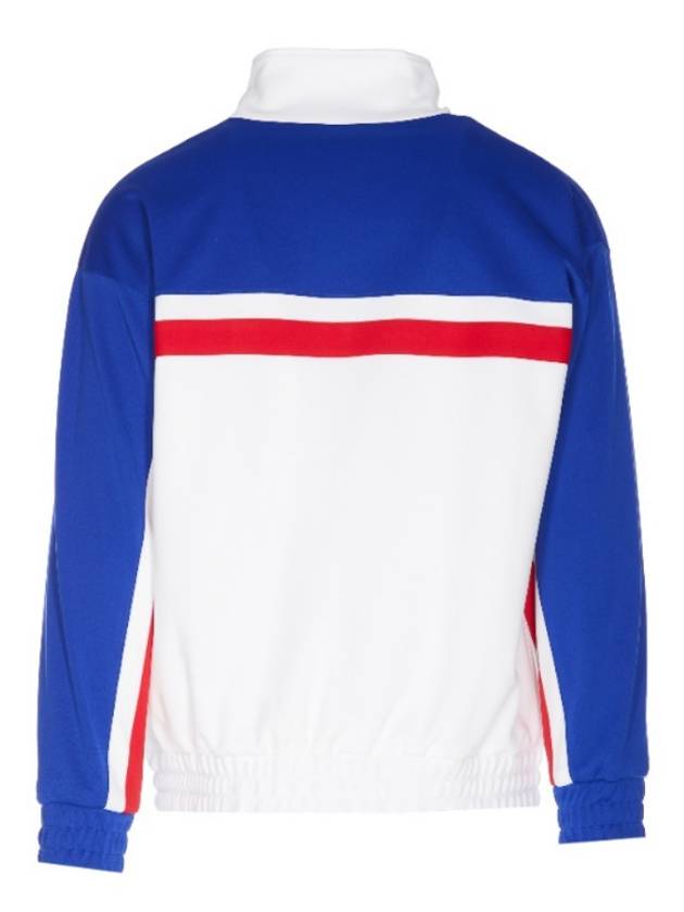 CELINE Logo Electric Blue Track Jacket White