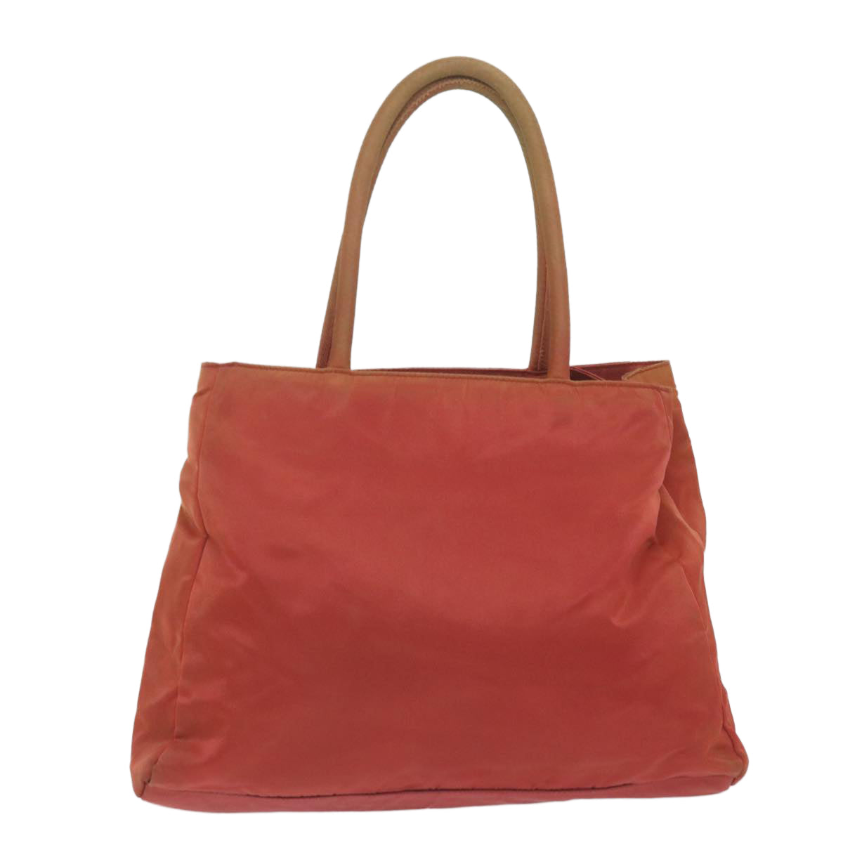 PRADA Hand Bag Nylon Red 62359