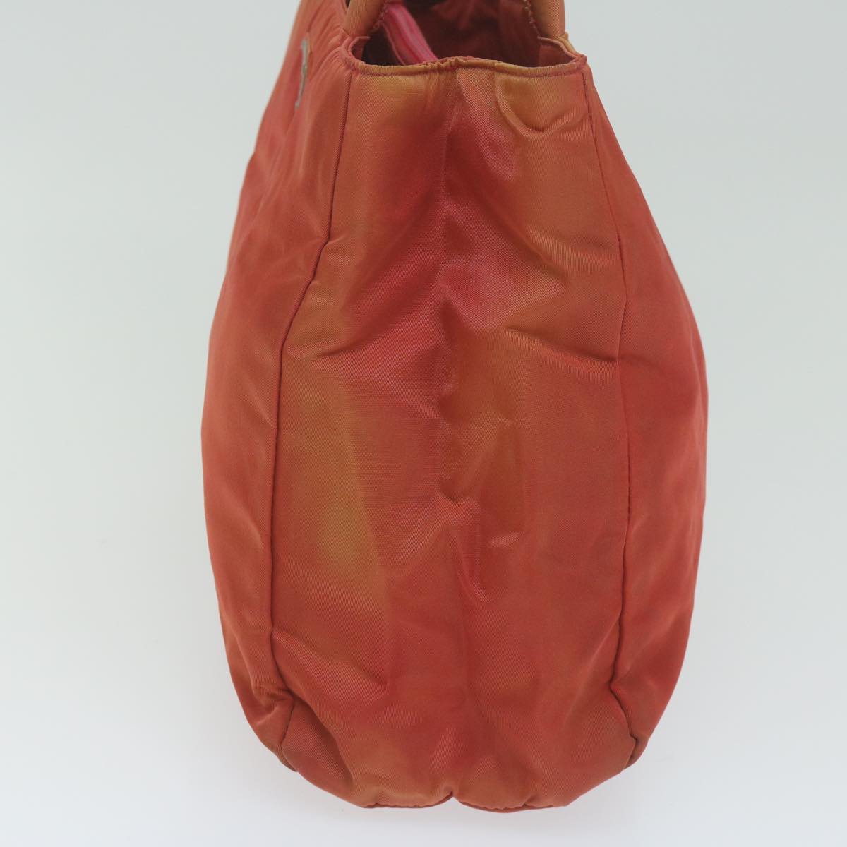PRADA Hand Bag Nylon Red 62359