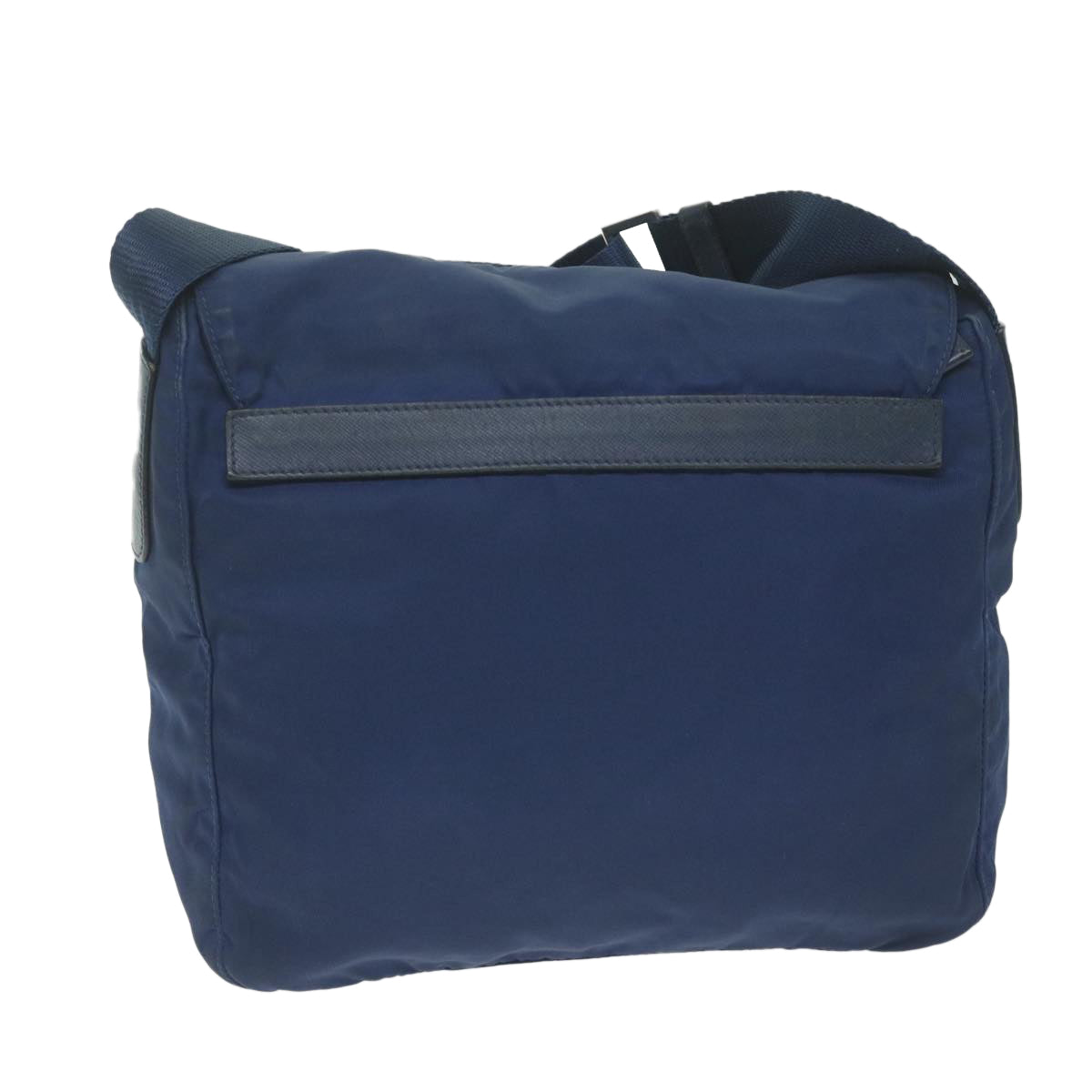PRADA Shoulder Bag Nylon Blue 62500