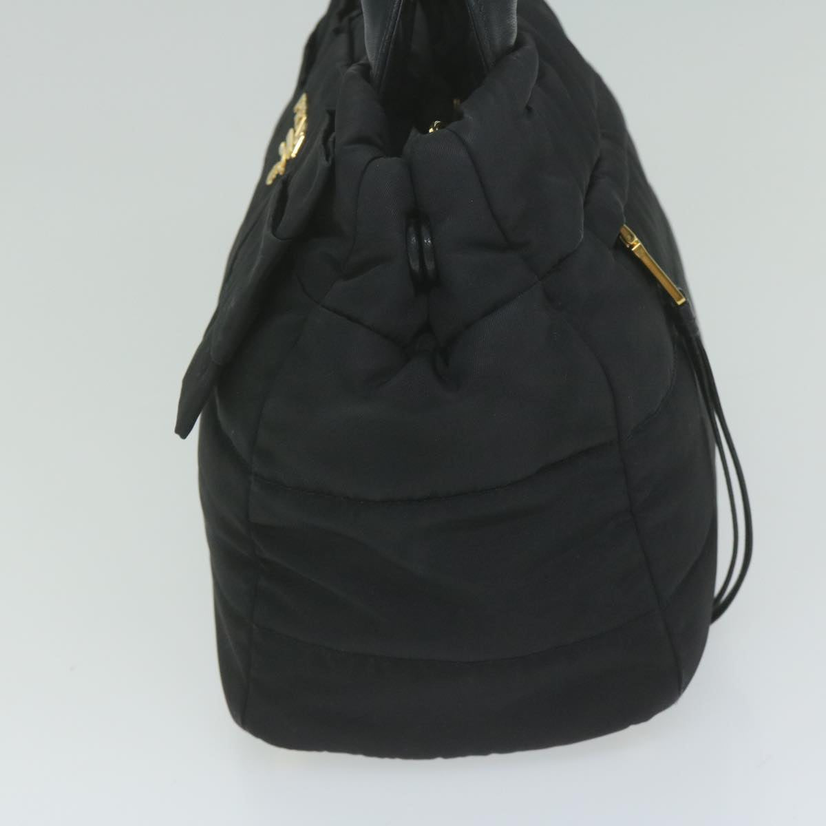 PRADA Hand Bag Nylon 2way Black 62501