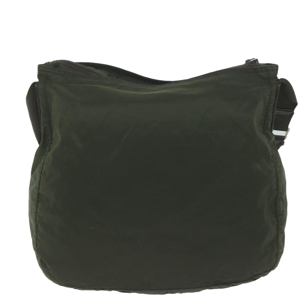 PRADA Shoulder Bag Nylon Khaki 62505