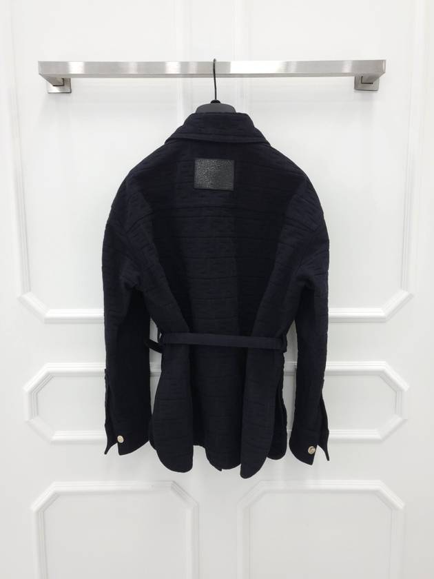 Fendi FF motif denim blue jacket go to jacket36