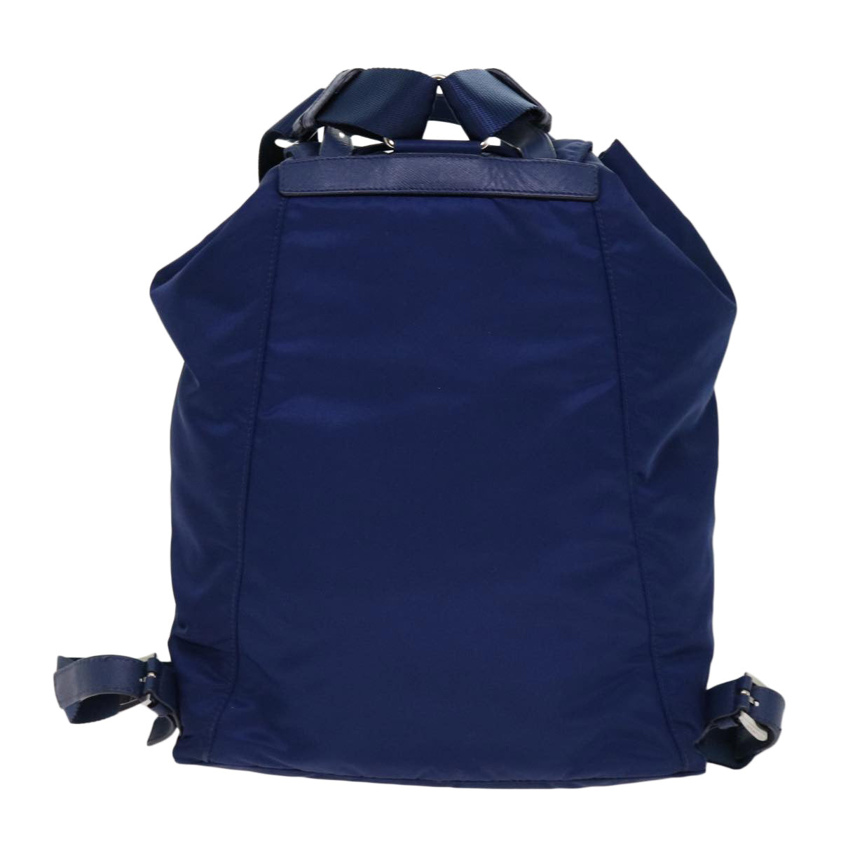 PRADA Backpack Nylon Blue 62616