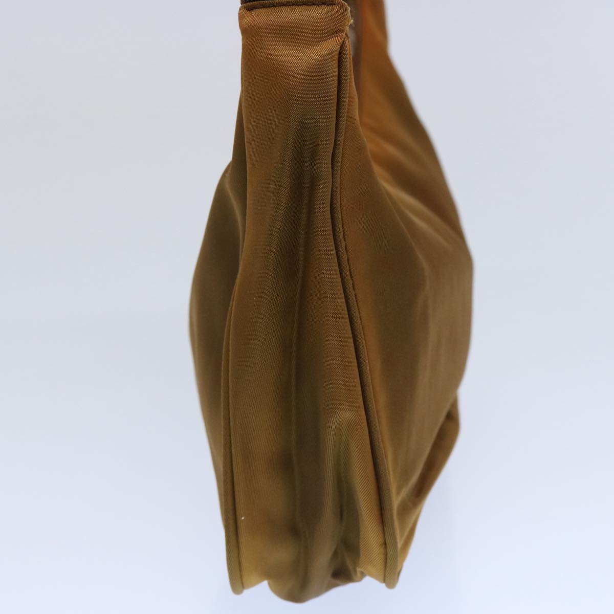 PRADA Hand Bag Nylon Brown 62663