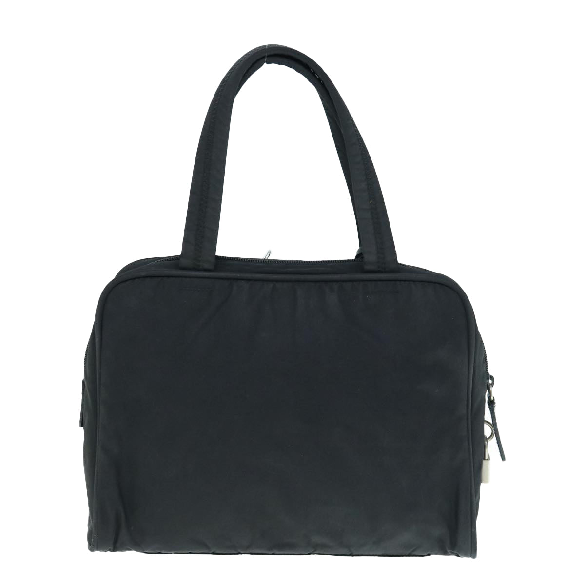 PRADA Hand Bag Nylon Black 62672