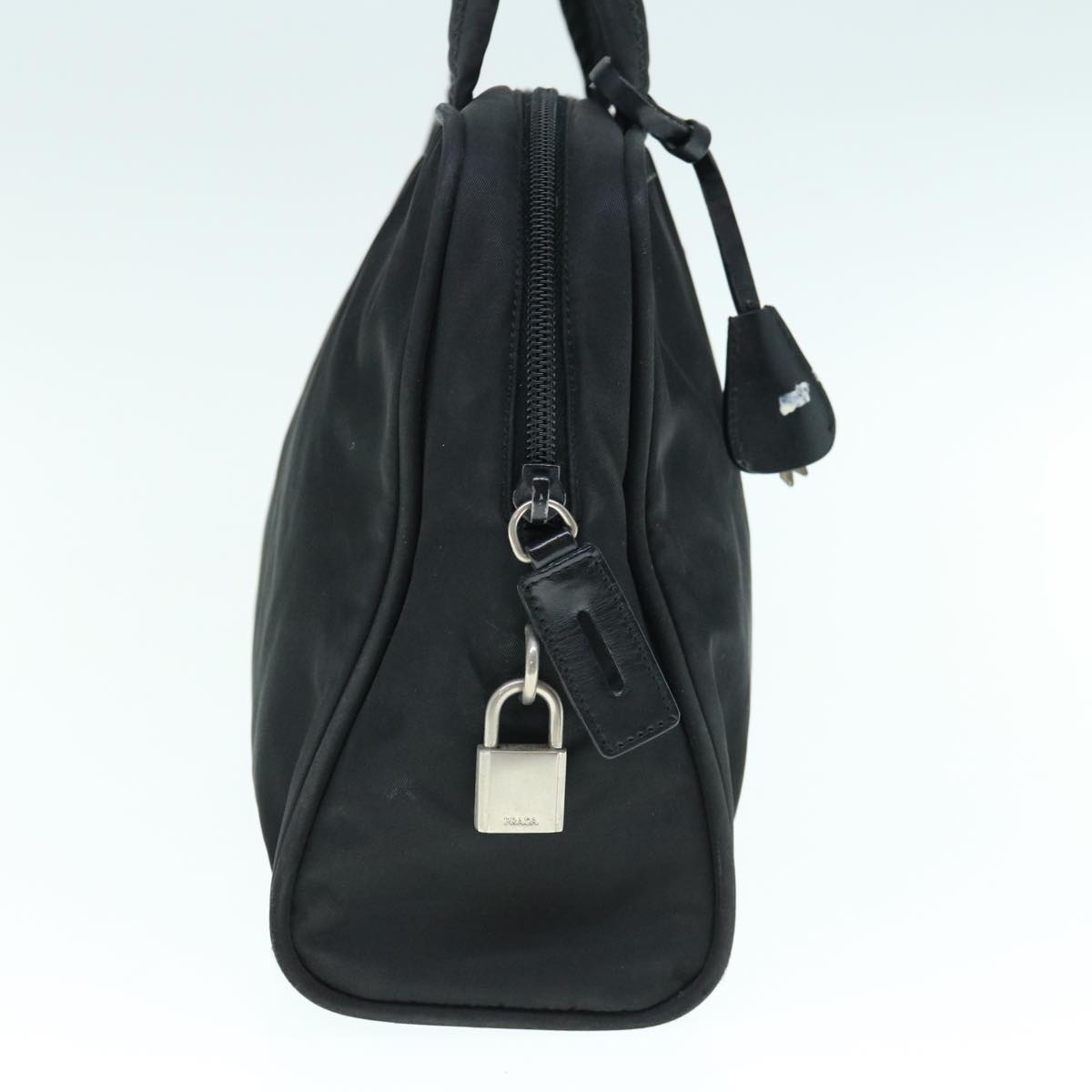 PRADA Hand Bag Nylon Black 62672