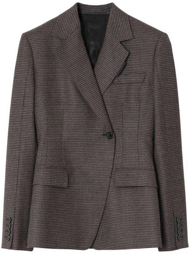 Burberry Houndstooth double breasted blazer 8071140