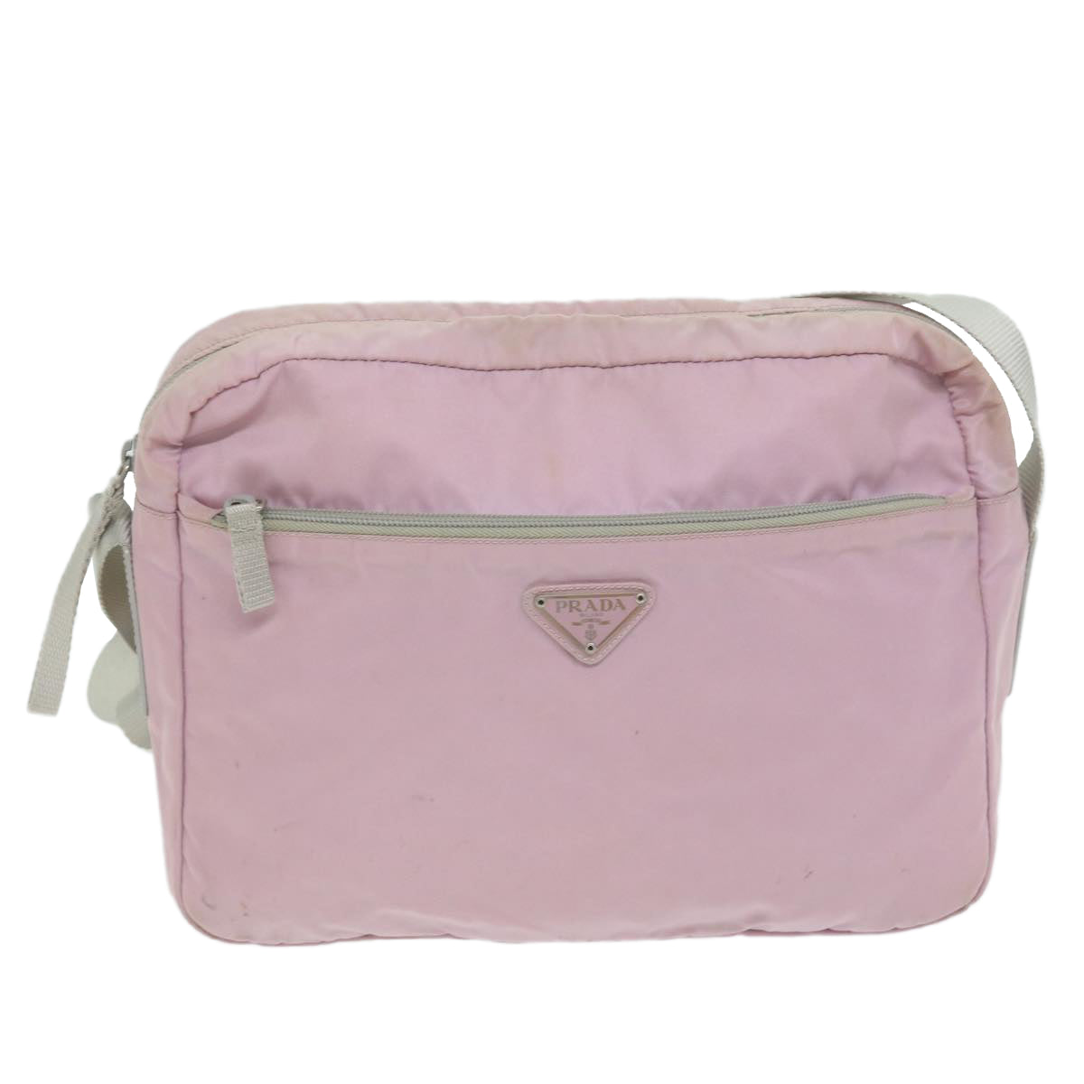 PRADA Shoulder Bag Nylon Pink 62742