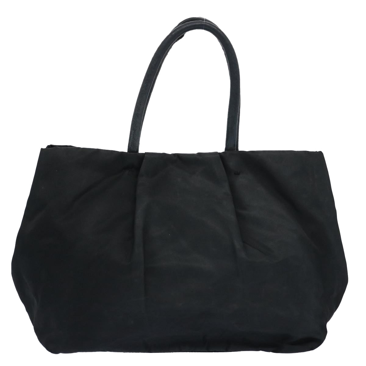 PRADA Hand Bag Nylon Black 62744