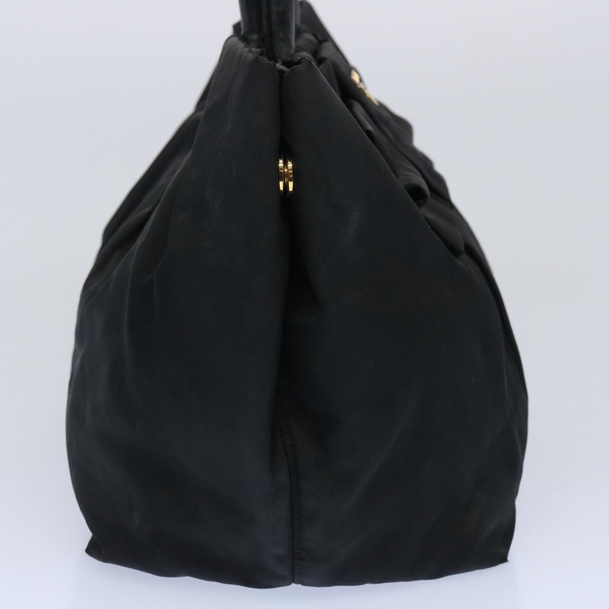 PRADA Hand Bag Nylon Black 62744