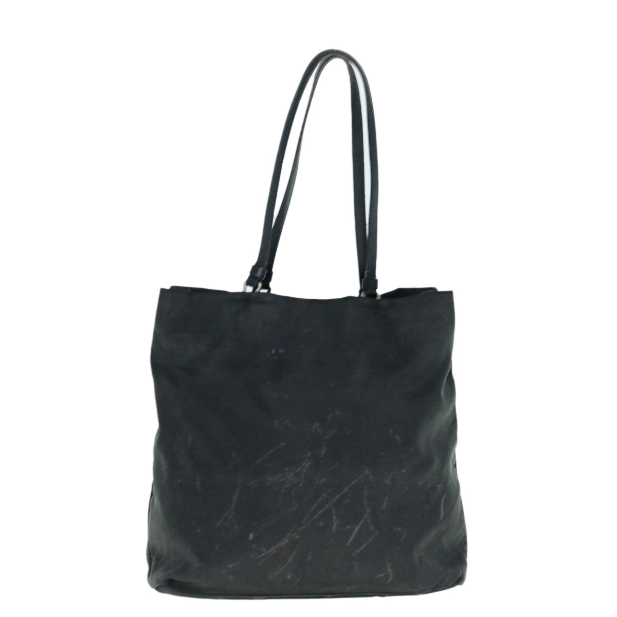 PRADA Tote Bag Nylon Black 62774