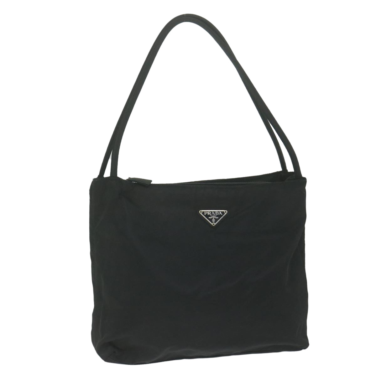 PRADA Tote Bag Nylon Black 62780