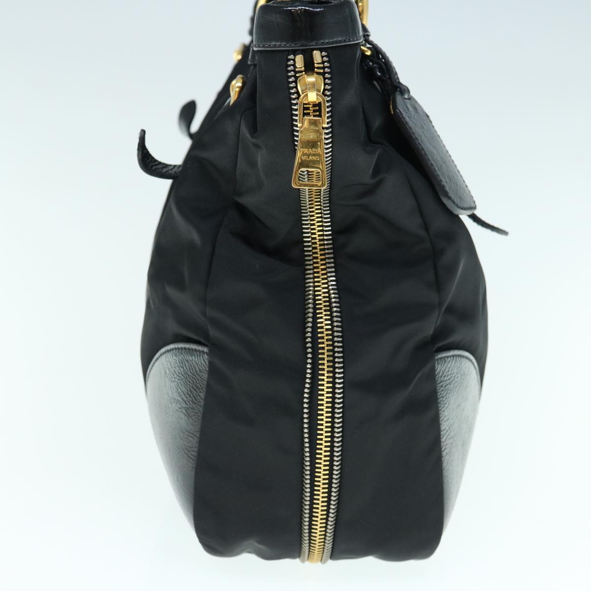 PRADA Shoulder Bag Nylon Black 62815