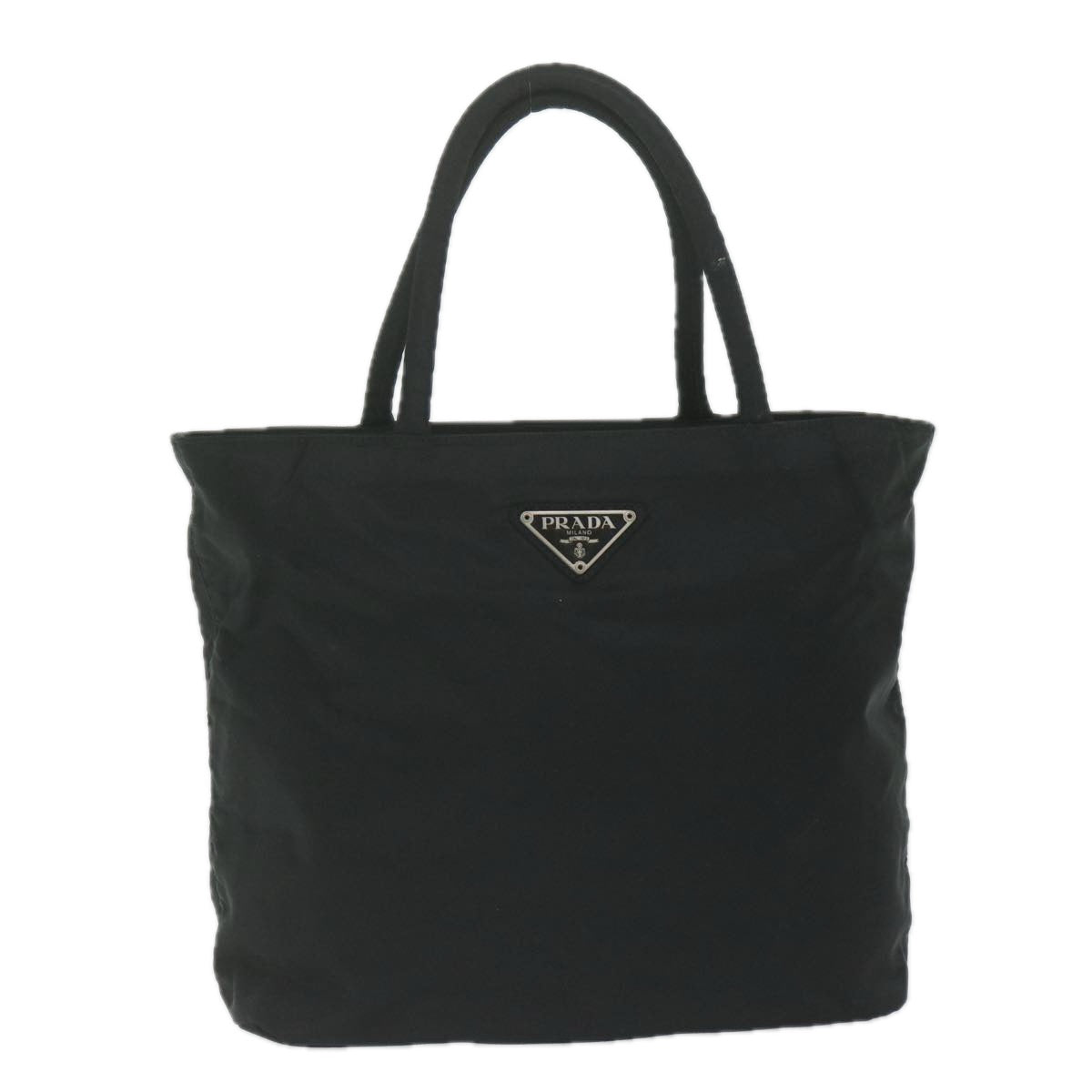 PRADA Hand Bag Nylon Black 62846