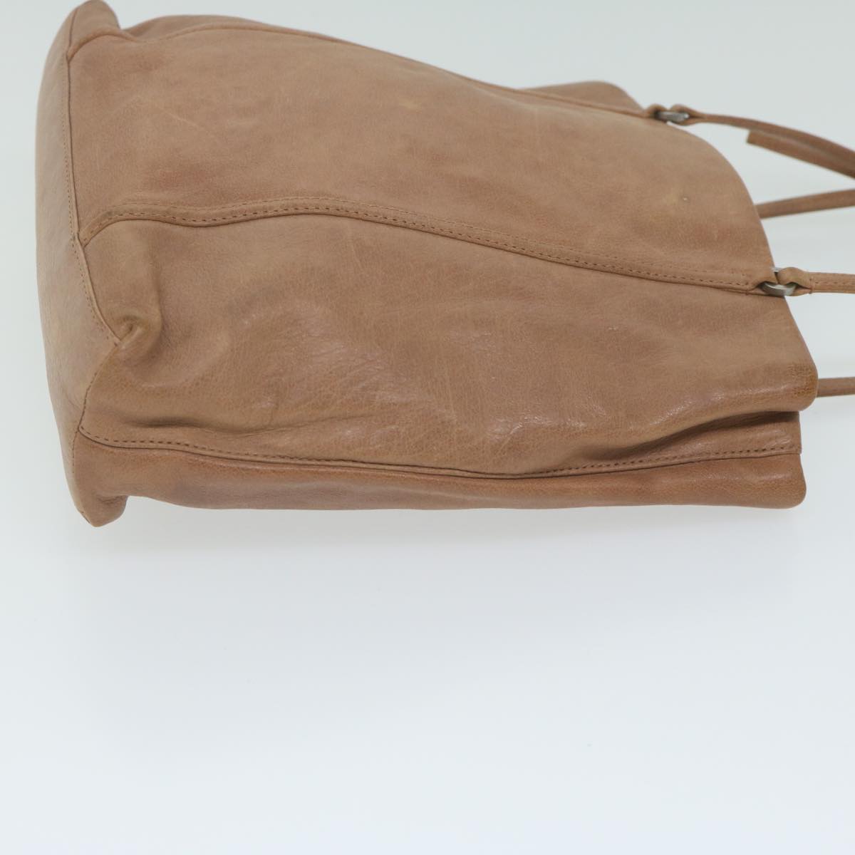 PRADA Hand Bag Leather Pink 62856