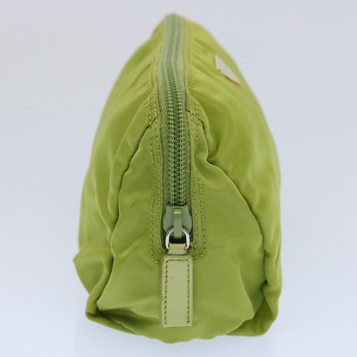 PRADA Pouch Nylon Green 62878