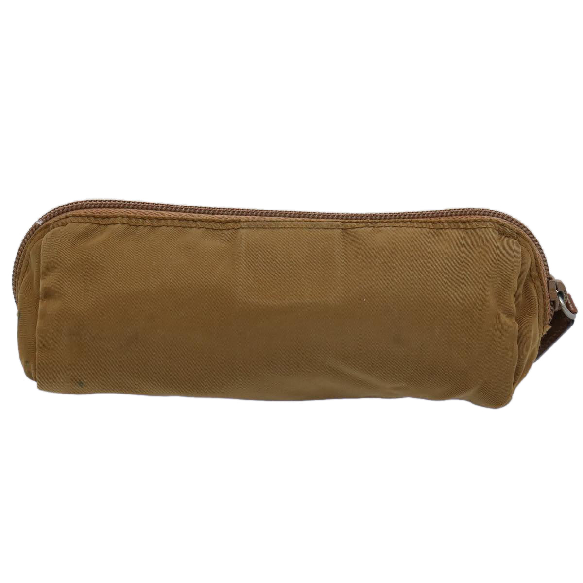PRADA Pouch Nylon Beige 62883