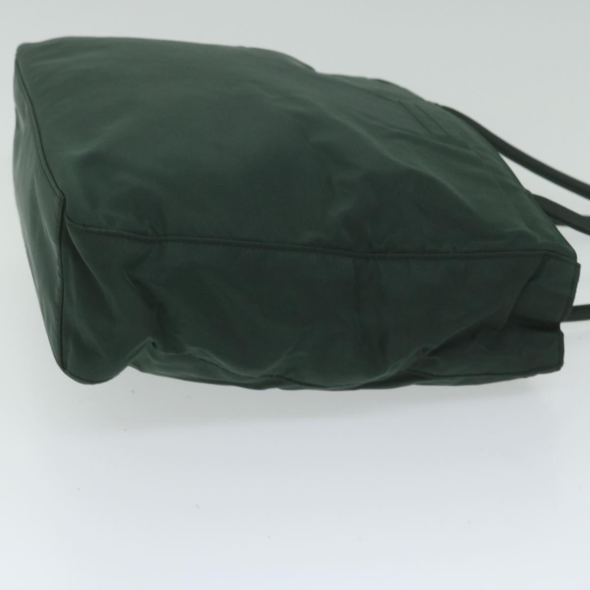 PRADA Shoulder Bag Nylon Green 62985