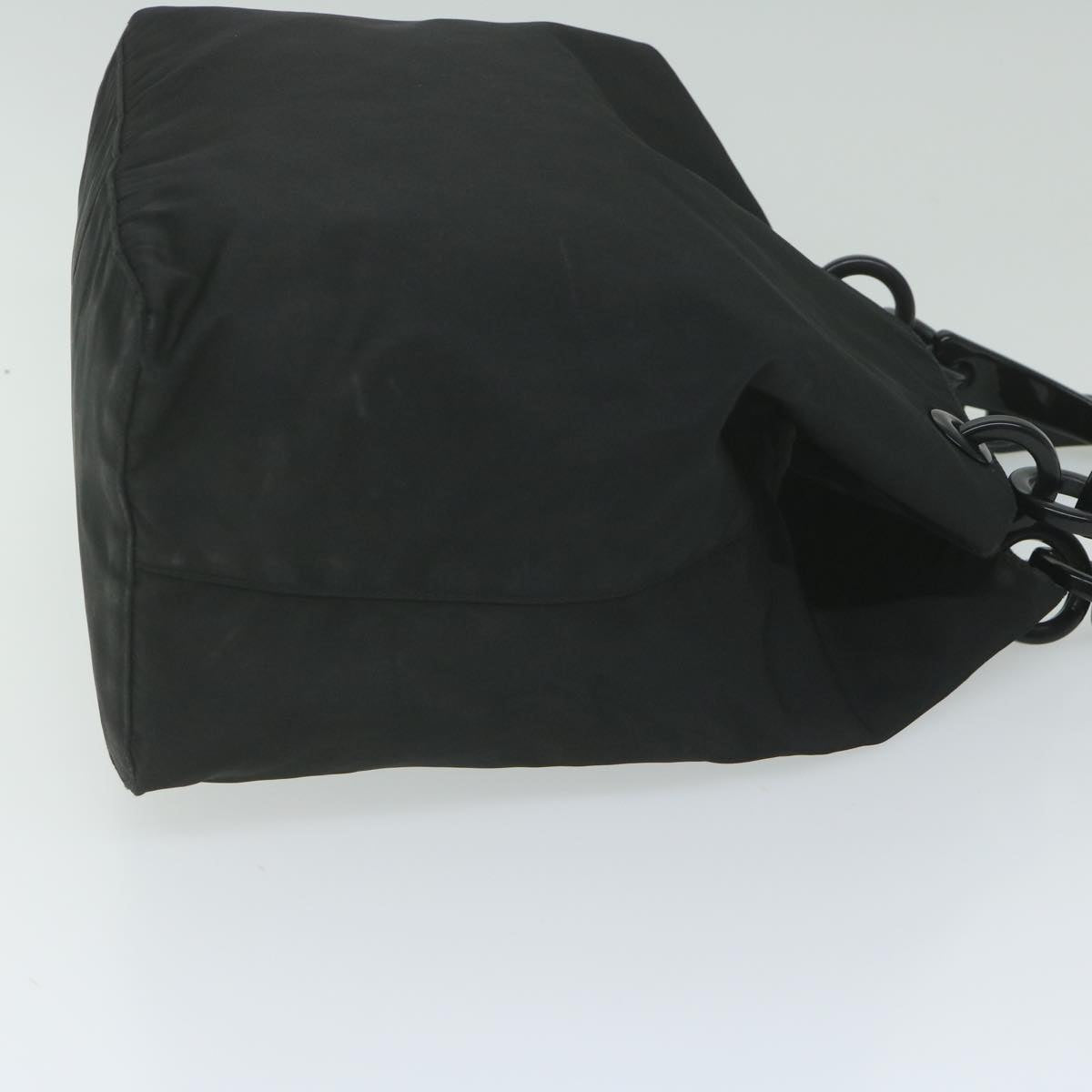PRADA Hand Bag Nylon Black 63184
