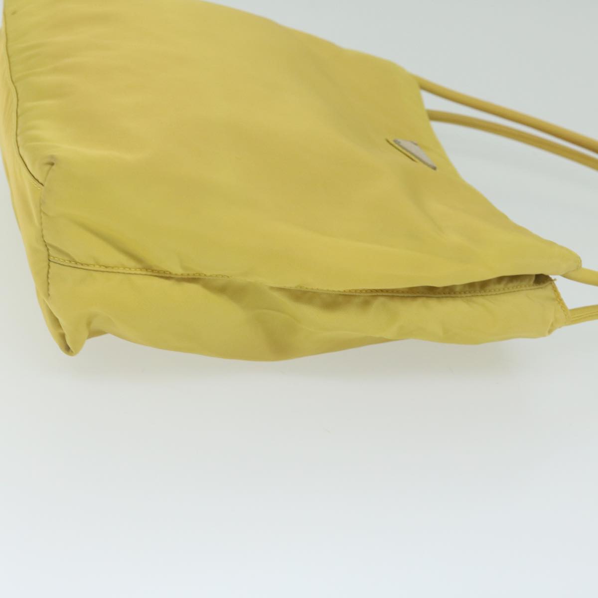 PRADA Tote Bag Nylon Yellow 63188