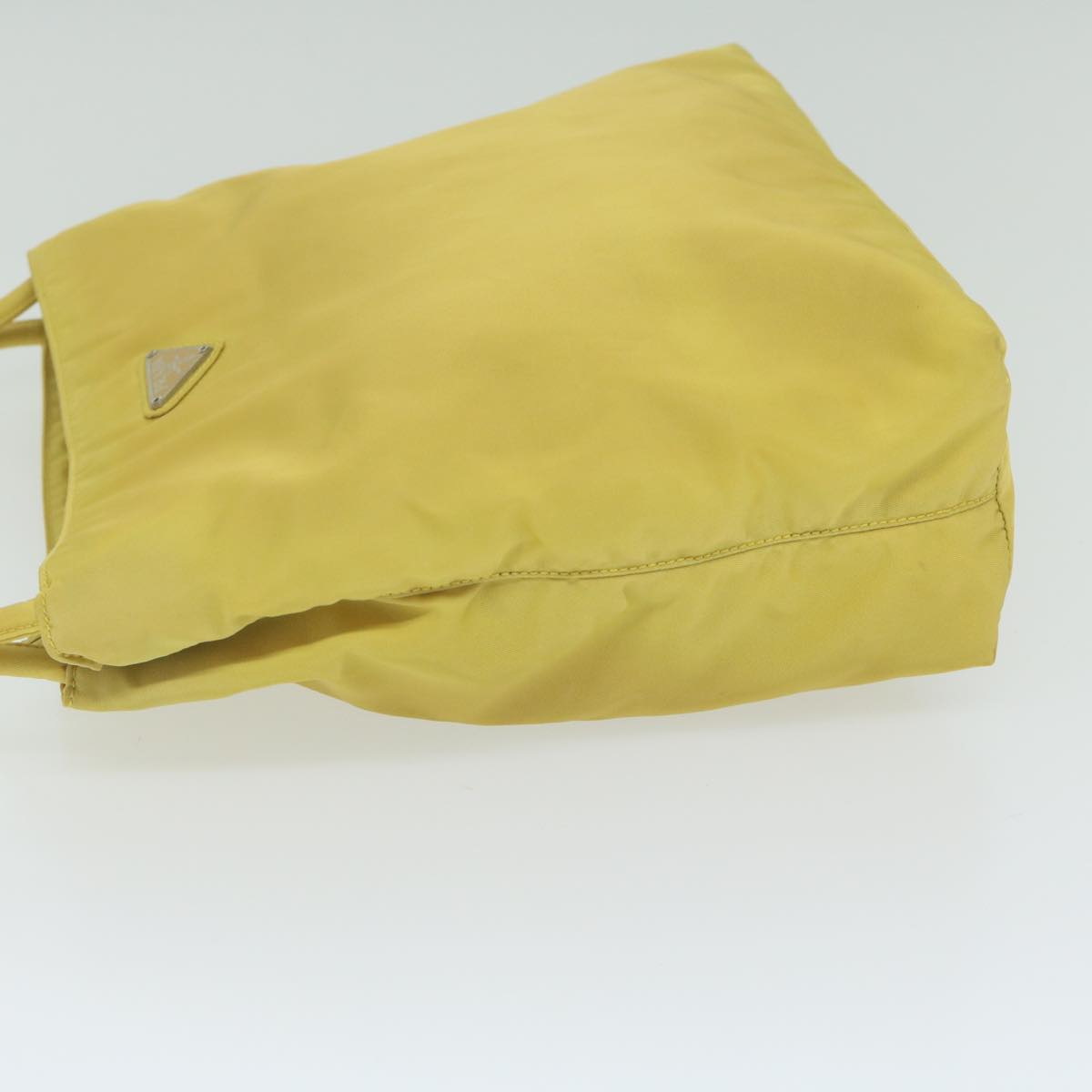 PRADA Tote Bag Nylon Yellow 63188
