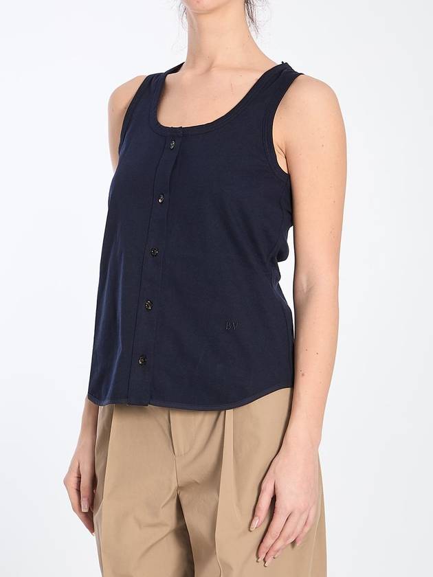 Bottega Veneta Tank Top With Buttons