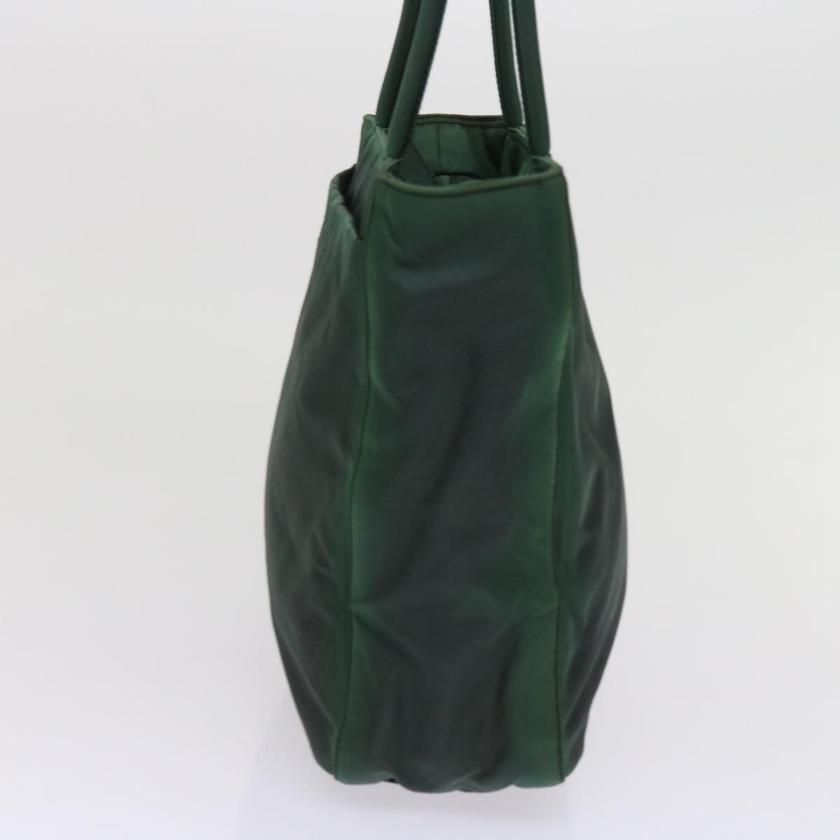 PRADA Hand Bag Nylon Green 63209