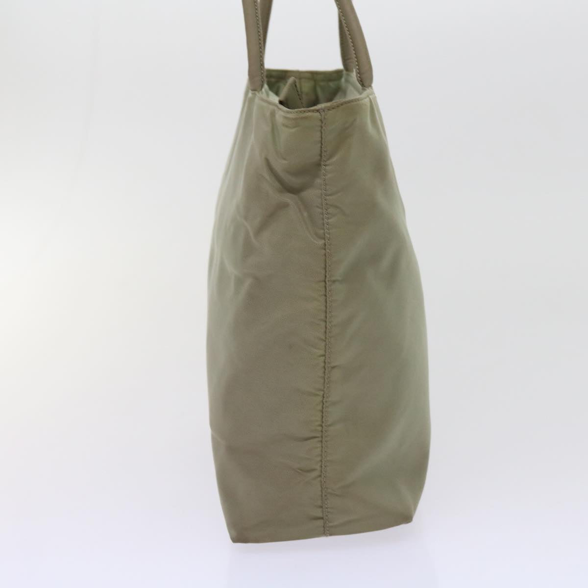 PRADA Tote Bag Nylon Khaki 63258