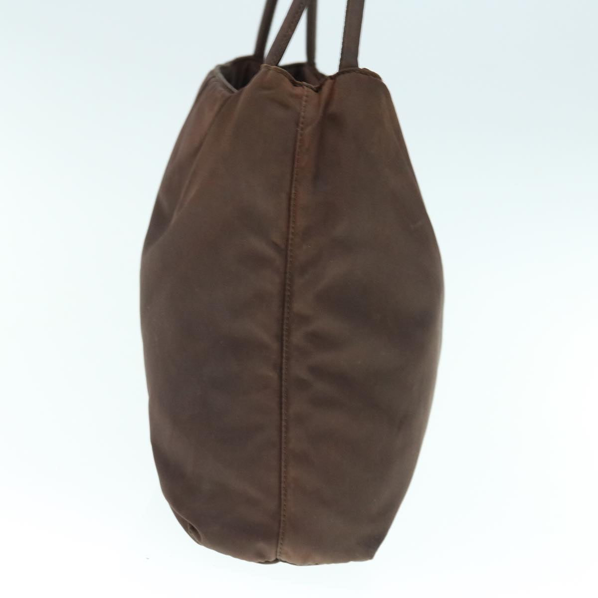 PRADA Tote Bag Nylon Brown 63259