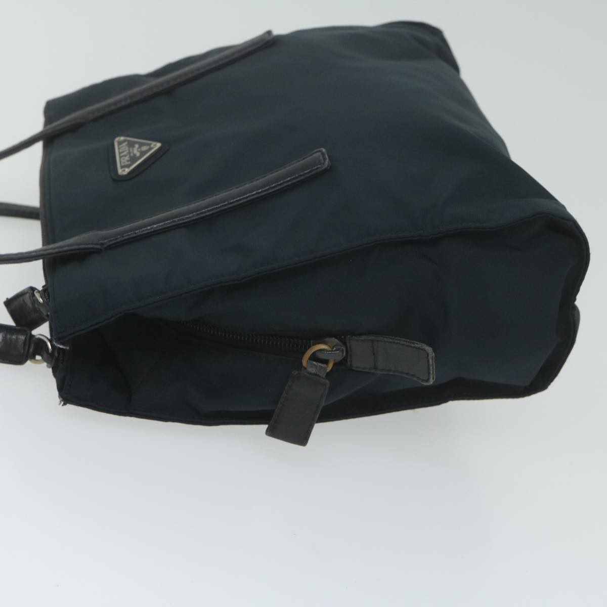 PRADA Shoulder Bag Nylon Navy 63380