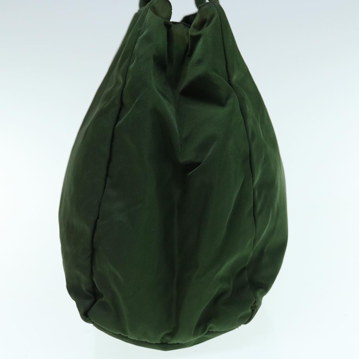 PRADA Hand Bag Nylon Khaki 63383