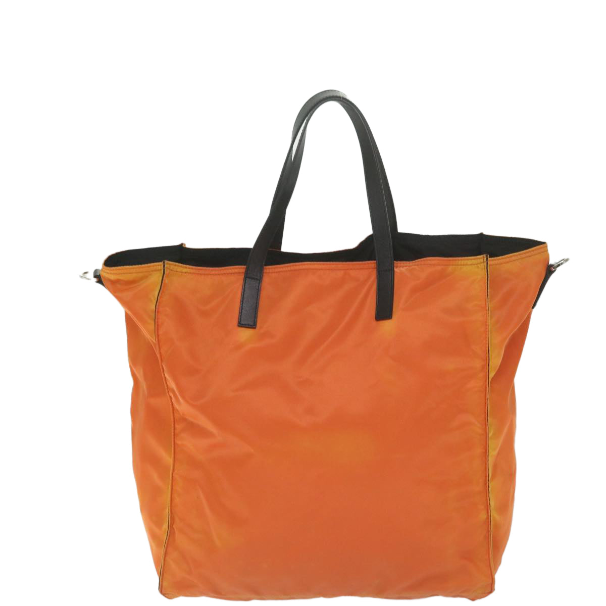 PRADA Tote Bag Nylon 2way Orange 63385