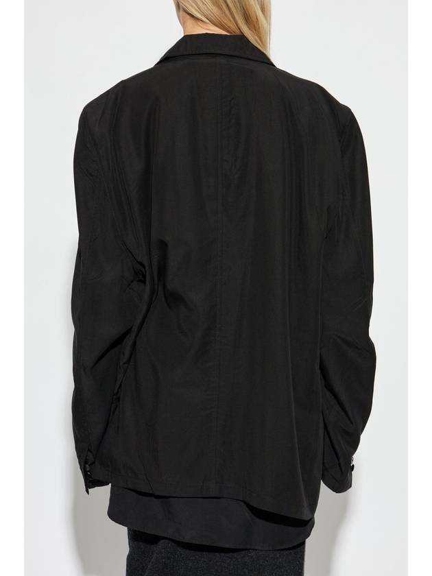 Balenciaga Balenciaga Blazer In Oversize Style, Unisex, Black