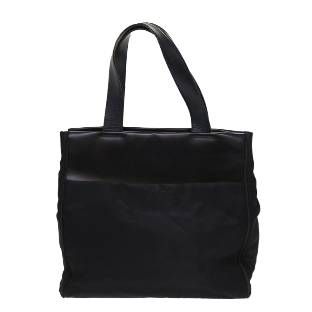 PRADA Hand Bag Nylon Black 63615