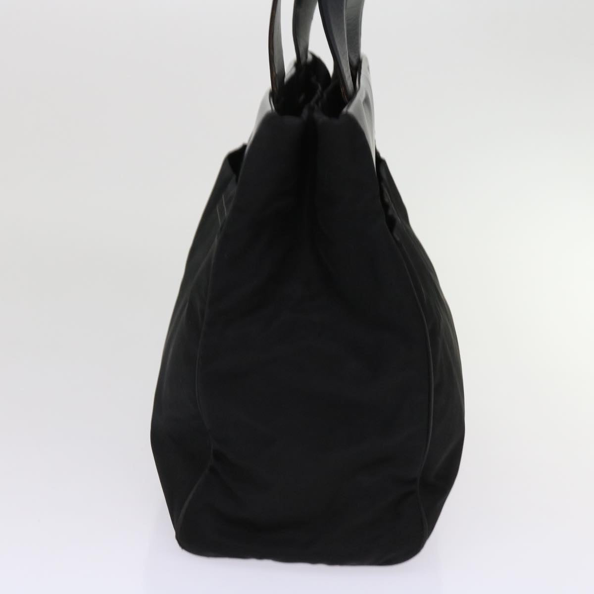 PRADA Hand Bag Nylon Black 63615