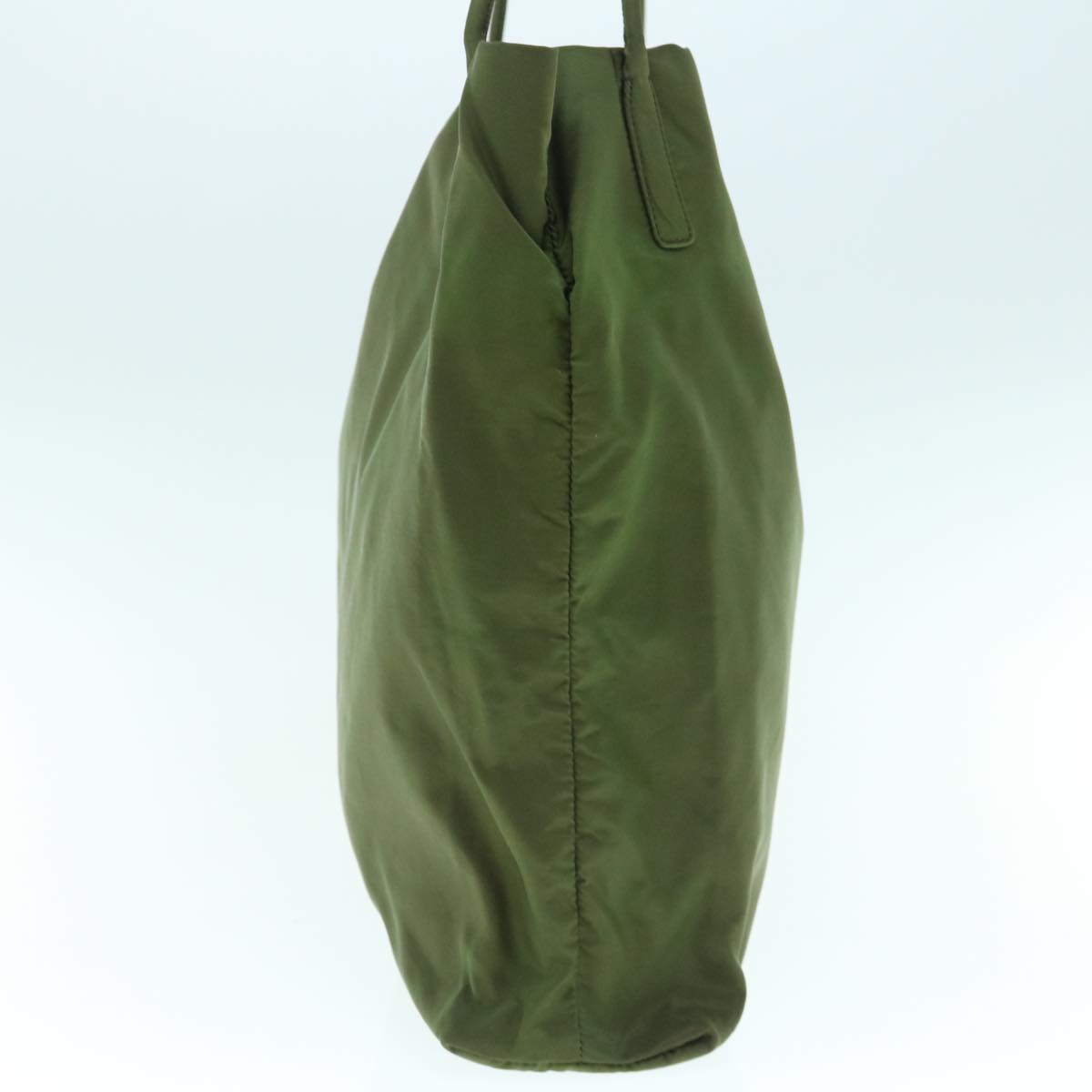 PRADA Shoulder Bag Nylon Khaki 63632