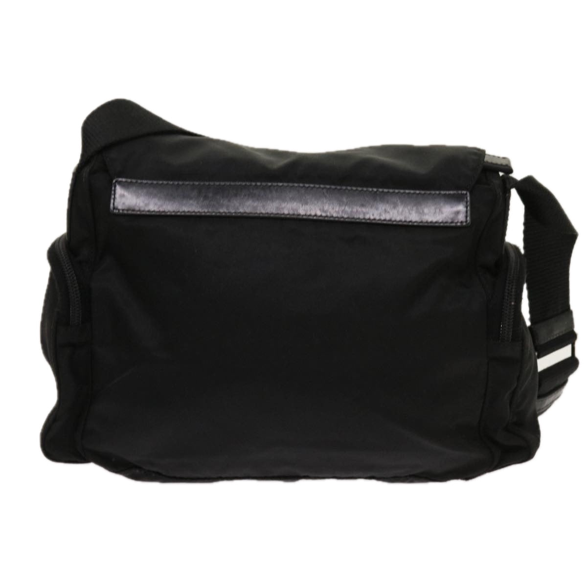 PRADA Shoulder Bag Nylon Black 63639