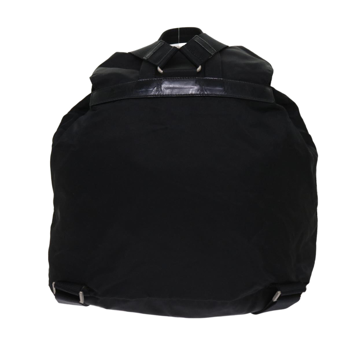 PRADA Backpack Nylon Black 63670