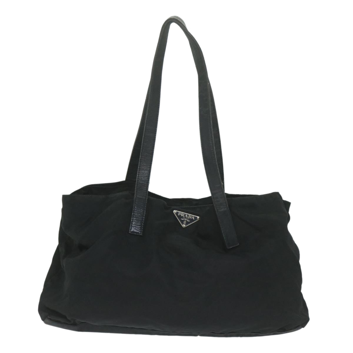 PRADA Shoulder Bag Nylon Black 63675