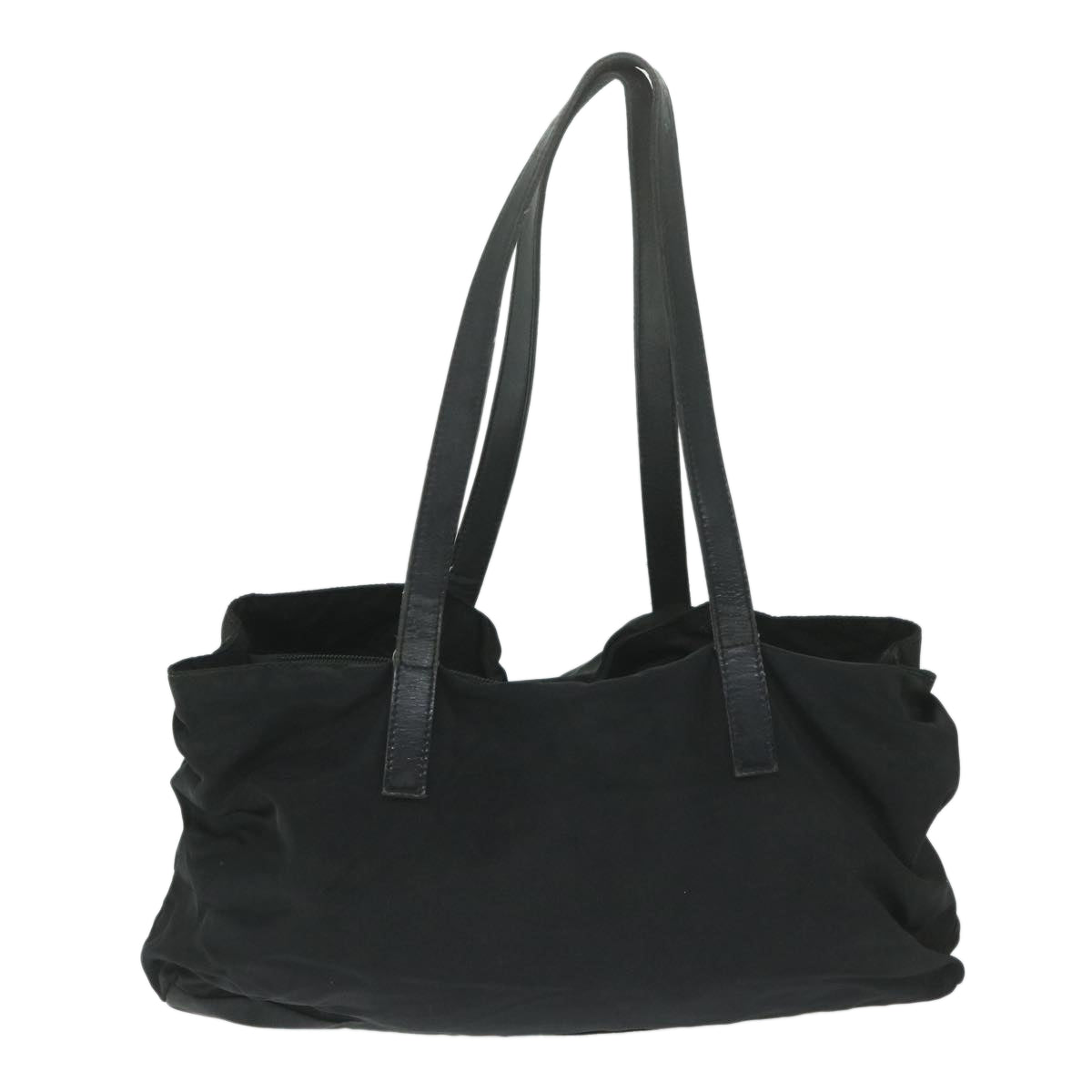 PRADA Shoulder Bag Nylon Black 63675