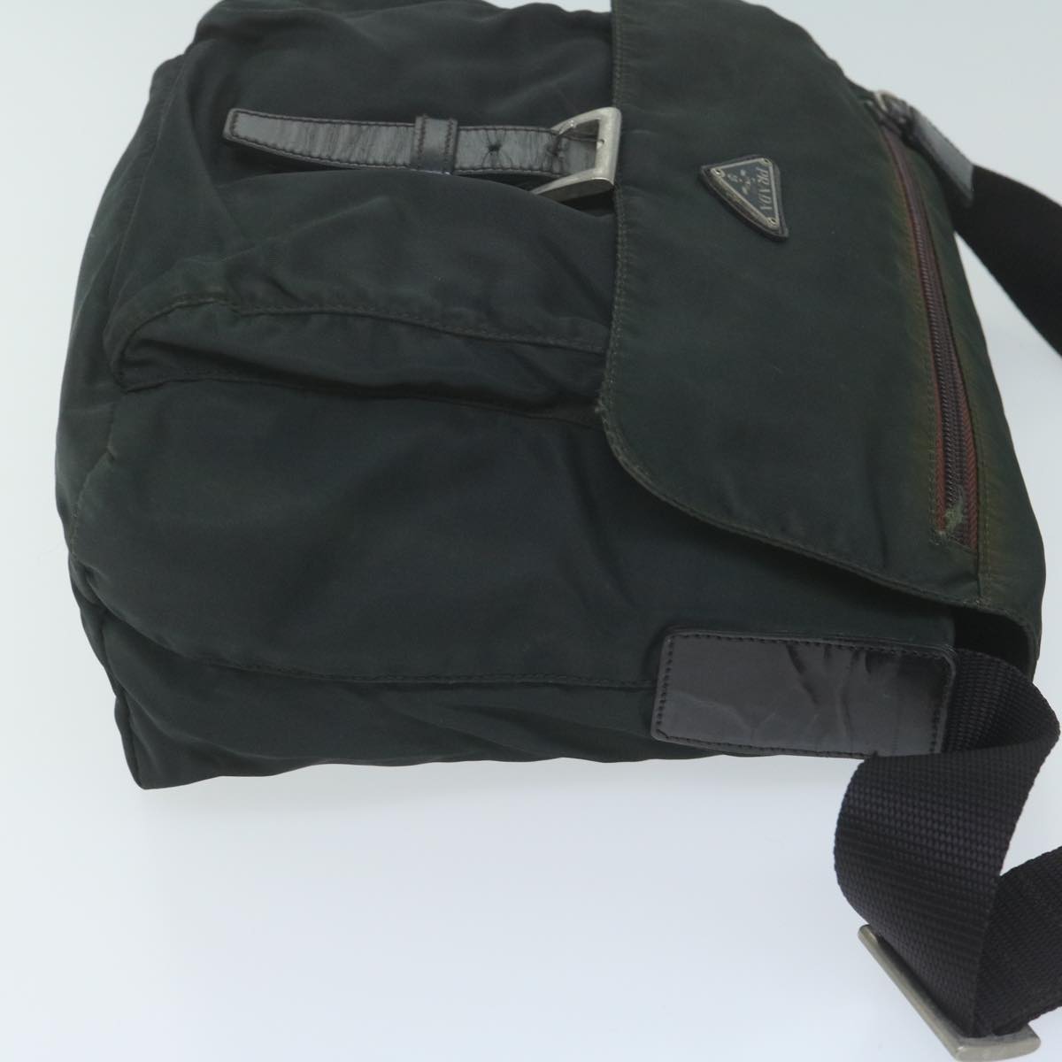 PRADA Shoulder Bag Nylon Black 63791