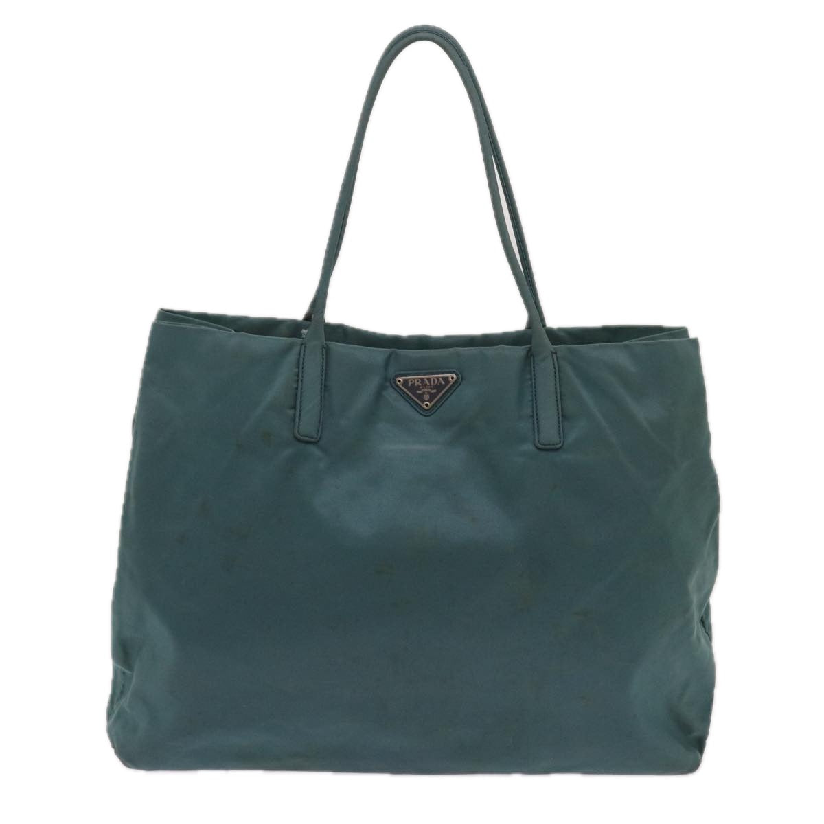 PRADA Hand Bag Nylon Blue 63795