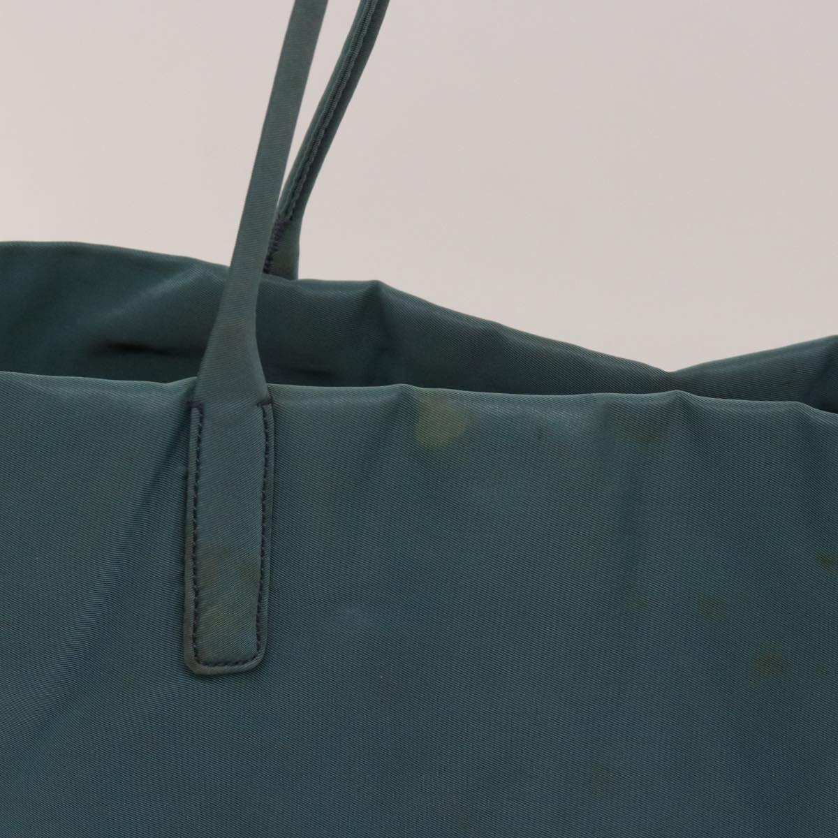 PRADA Hand Bag Nylon Blue 63795